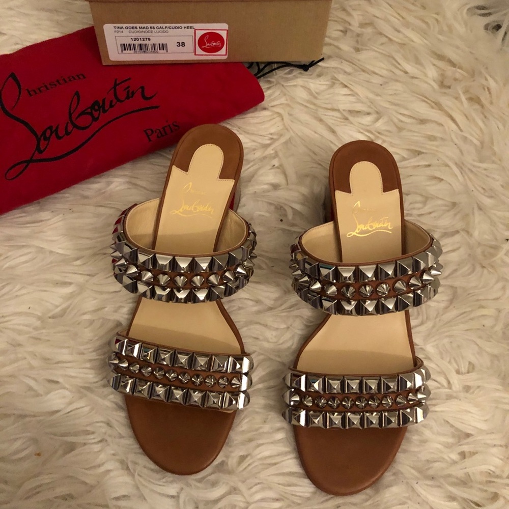 Christian Louboutin Tina Goes Mad 55 Sandal - Picture 9 of 16